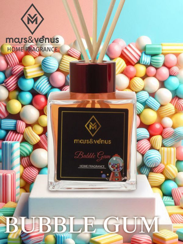 Mars&Venus Bubble Gum аромадиффузор с палочками 120 мл