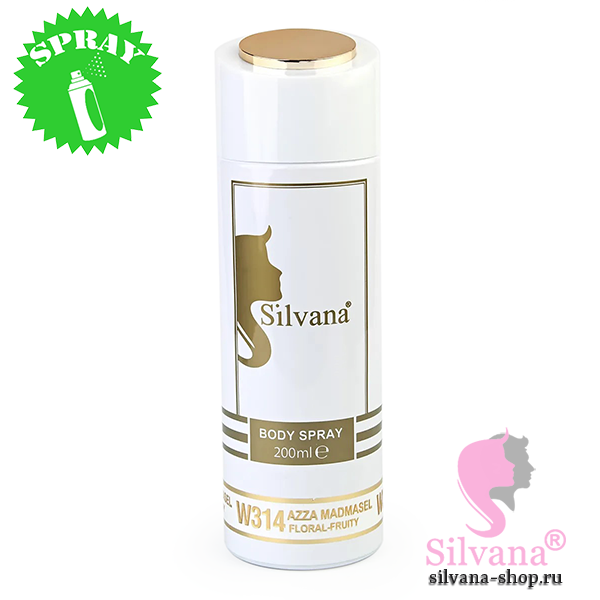Silvana W314 Azza Madmasel парфюмированный дезодорант