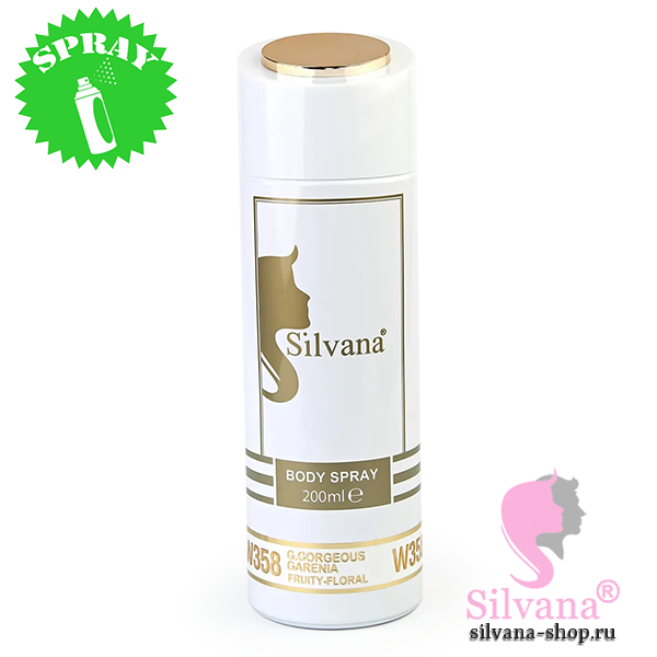 Silvana W358 G. Gorgeous Garenia парфюмированный дезодорант