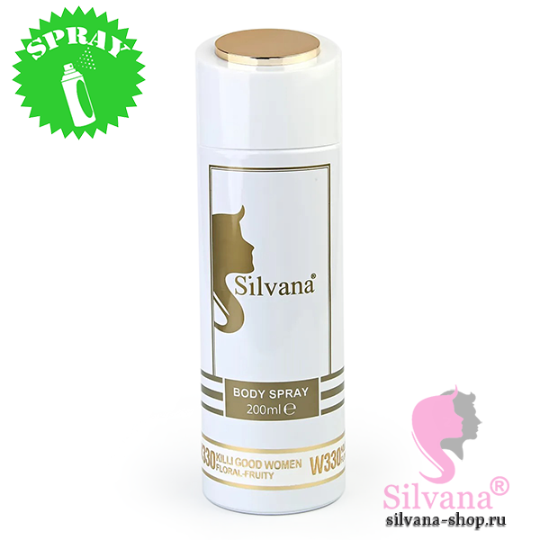 Silvana W330 Killi Good Women парфюмированный дезодорант