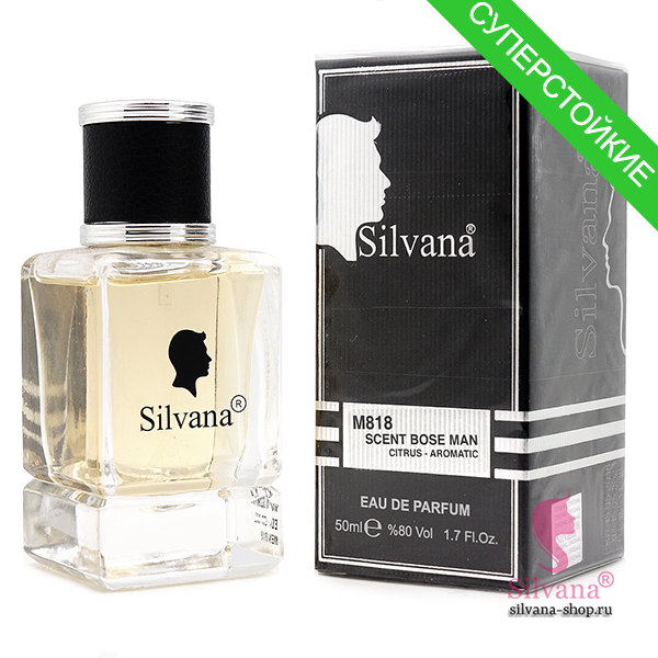 Silvana M818 Scent Bose Man Citrus-Aromatic 50 мл