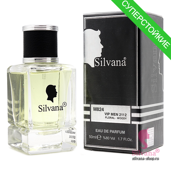 Silvana M824 Vip Men 2112 Floral-Woody 50 мл